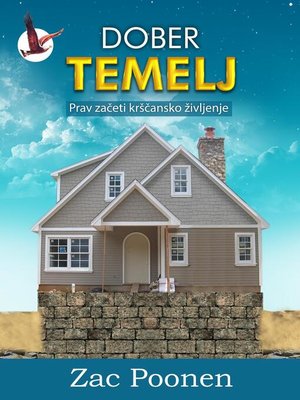cover image of Dober Temelj [Ein gutes Fundament--slowenisch]